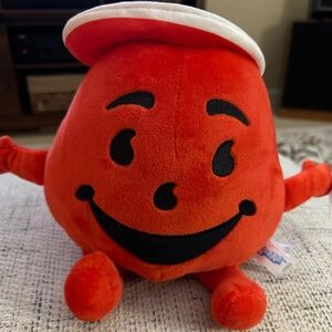 Fiesta Red Kool Aid Man Stuffed Animal
